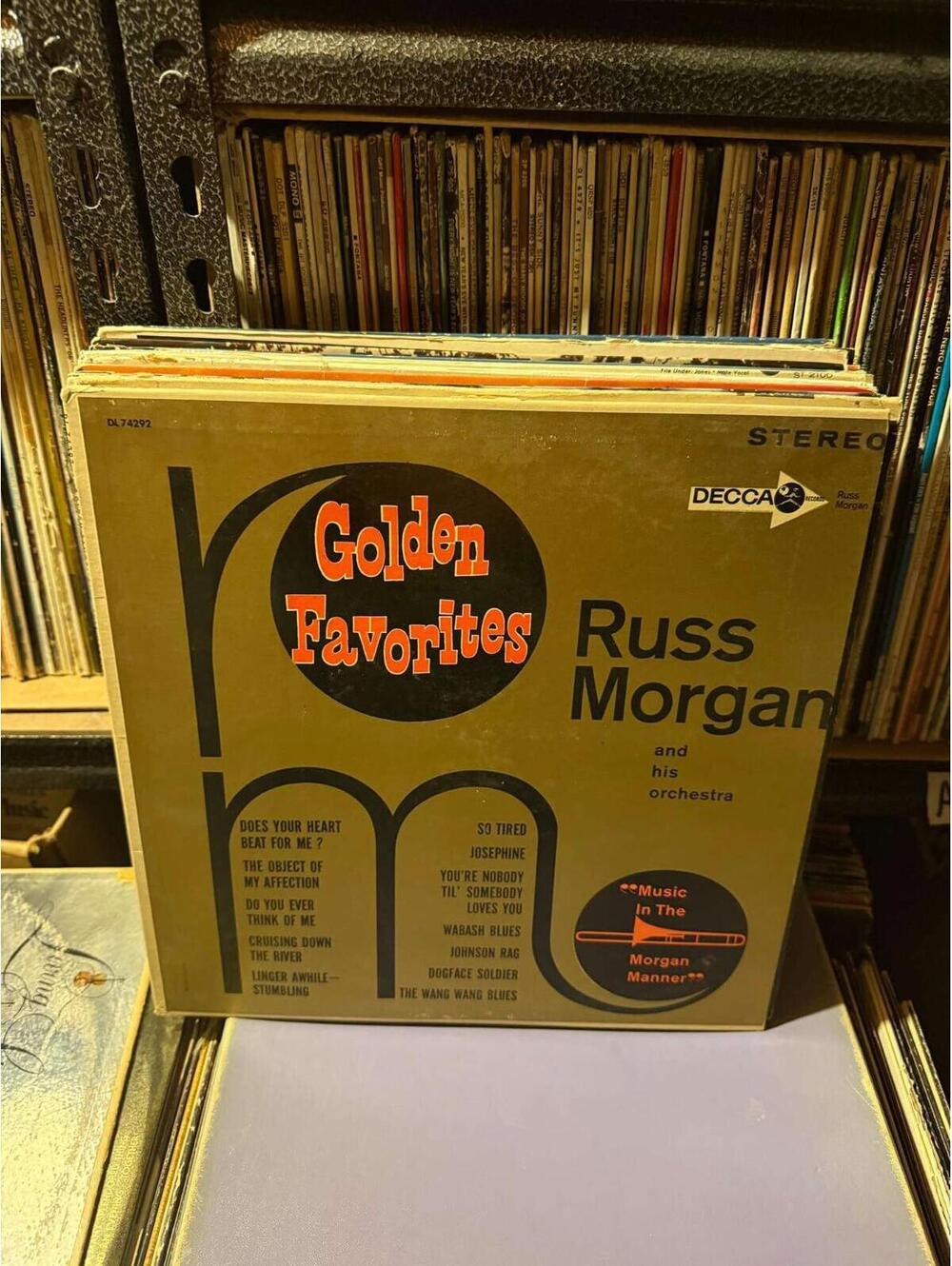 Russ Morgan And His Orchestra – Golden Favorites Vintage 33rpm VG+ AB62